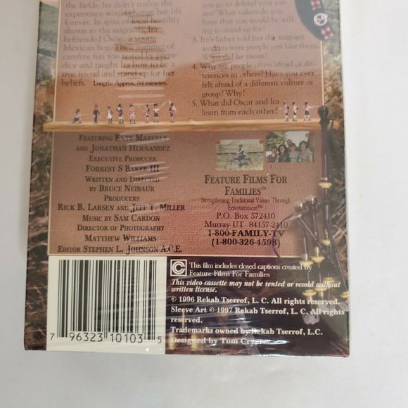 Feature Films For Families 2 VHS Lot New Sealed - Picture 11 of 12